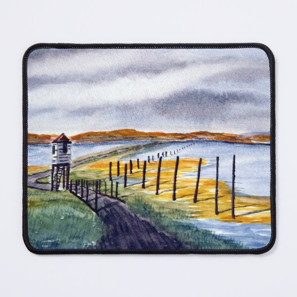 Item preview, holy island causway at low tide designed and sold by David s Ellens.