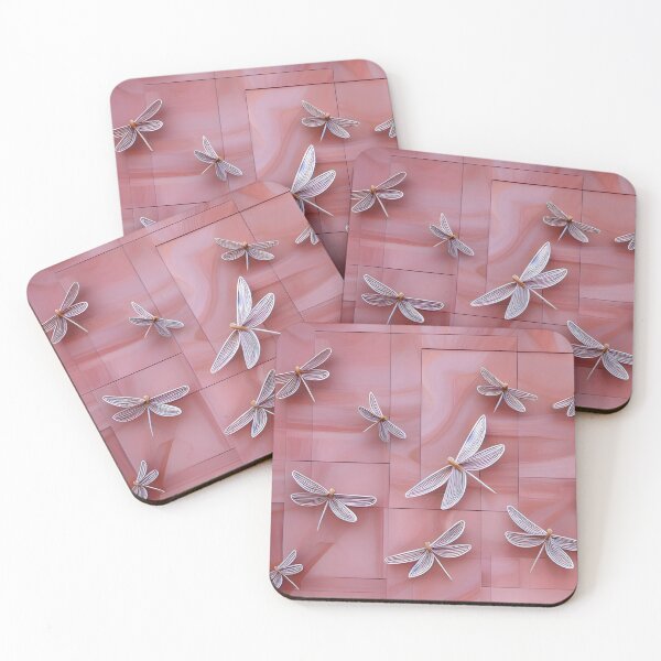 Item preview, Mauve Dragonflies  designed and sold by Dana Roper.