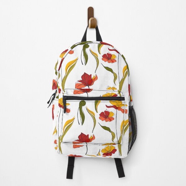 Item preview, Garden Serenity | Beautifu Yellow Red Flowers Design designed and sold by trendparrot.