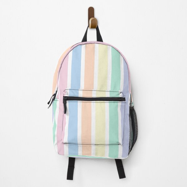 Item preview, Pastel Rainbow Vertical Striped Background designed and sold by cgroenewald.