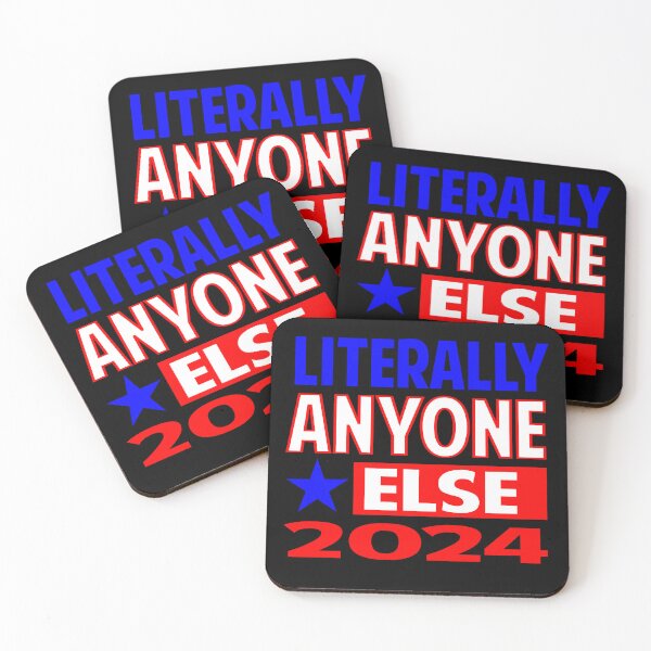 Item preview, Literally anyone else 2024 funny election designed and sold by Colorfulman.