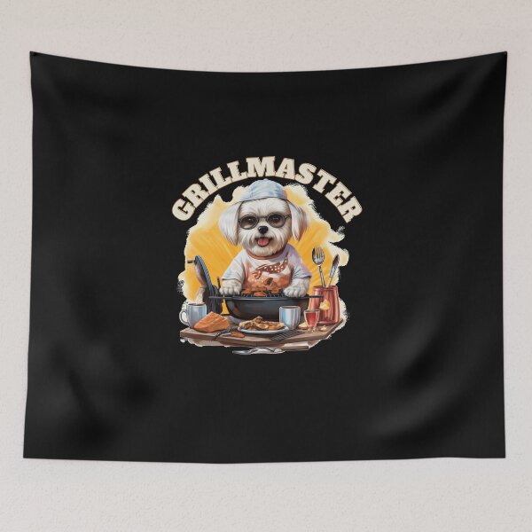 Item preview, Lovers Dogs, Funny dogs art, dogs lover. Love BBQ designed and sold by Anastasiia87.
