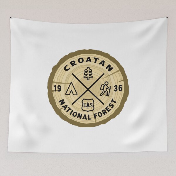 Item preview, Croatan National Forest Log Slice designed and sold by VanyaKar.