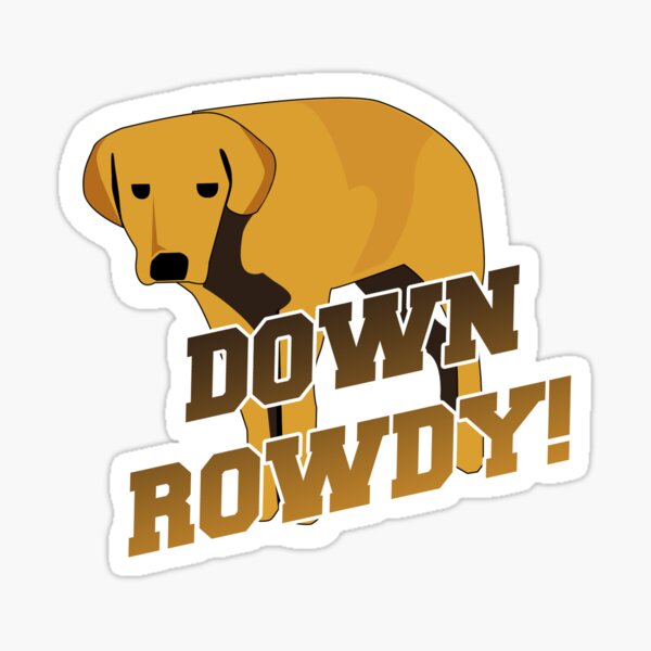 Officially Licensed Rowdy Tellez - Let's Get Rowdy  Sticker for