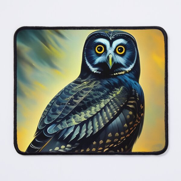 Item preview, Black Owl, Ai Generated Art  designed and sold by ACC .