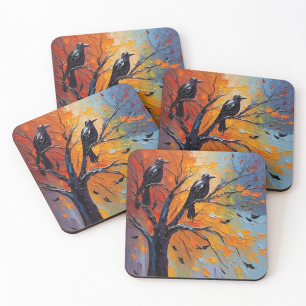 Item preview, Crows in a Tree designed and sold by kultomatic.