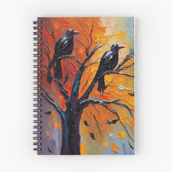Item preview, Crows in a Tree designed and sold by kultomatic.