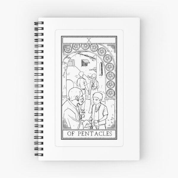Artikelvorschau, Carrows Tarot – Zehn der Pentacles entworfen und verkauft von CarrowBrown.