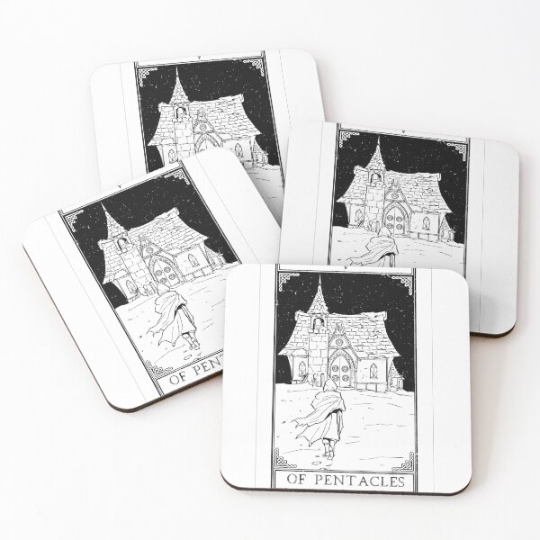 Item preview, Carrow's Tarot - Five of Pentacles designed and sold by CarrowBrown.