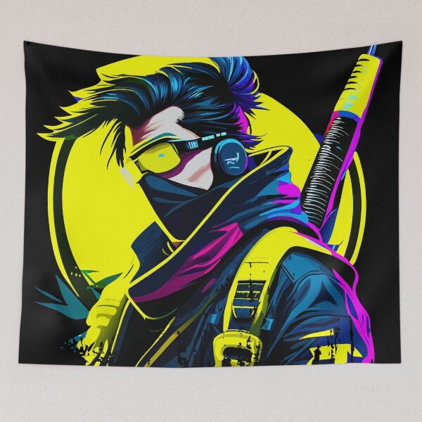 Item preview, Cyberpunk Shadow Ninja designed and sold by dodopus.