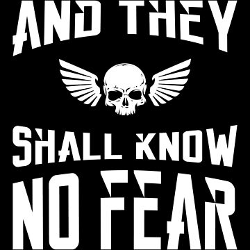 Artwork thumbnail, And They Shall Know No Fear 40k Marine Wargaming Tabletop Miniatures Gamer by pixeptional