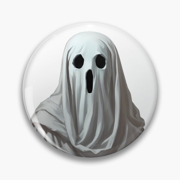 Item preview, Fantasma aterrador realista designed and sold by StickersART0.