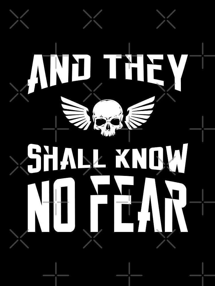 And They Shall Know No Fear 40k Marine Wargaming Tabletop Miniatures Gamer by pixeptional