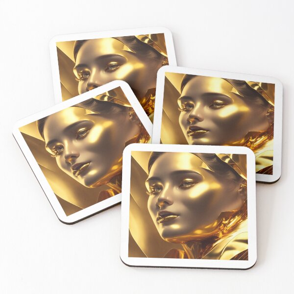 Item preview, Golden lady designed and sold by AiStoryTeller.