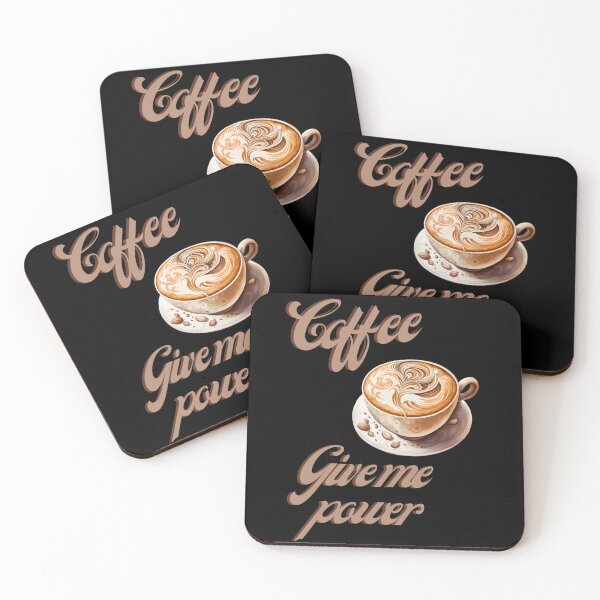 Item preview, Coffe give me power designed and sold by GlunmanStore.