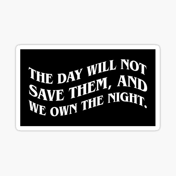 Item preview, Chaos We Own The Night Quotes 40k Marine Wargaming Tabletop Miniatures designed and sold by pixeptional.