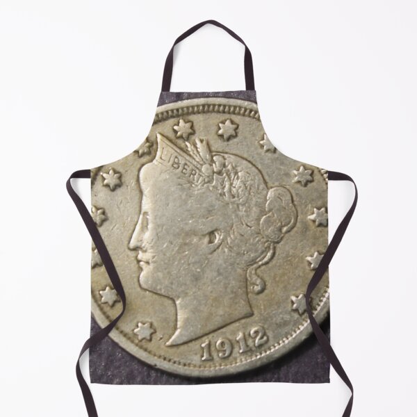 Item preview, 1912 Liberty "V" Nickel designed and sold by coinsxcrochet.