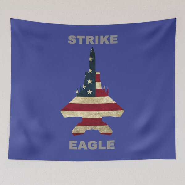 Item preview, F-15 Strike Eagle US Flag USAF War Plane  	 designed and sold by satmilppk62.