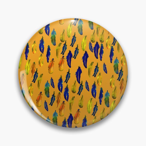 Item preview, Boho Feathers Pattern Random Bohemian Style Feathers Pattern 4 of 8 designed and sold by Beachy.