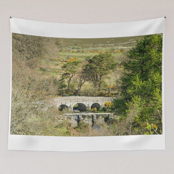Item preview, Postbridge Dartmoor with two well known stone bridges designed and sold by Cameranick.