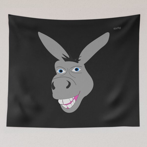 Item preview, Funny Donkey head designed and sold by wowitsmytshirt.