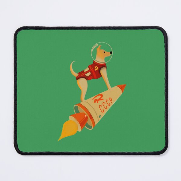 Item preview, Laika The CCCP Soviet Russia Super Space Rocket Dog designed and sold by fuwsnooux54.