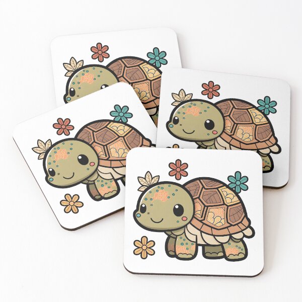Item preview, adorable turtle, cute turtle, simple turtle, baby turtle designed and sold by zabeans.