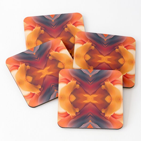 Item preview, Fluid Nostalgia - Retro Liquid Orange Color Pattern | Artful Fusion of Retro and Liquid Aesthetics designed and sold by OrangeMG.