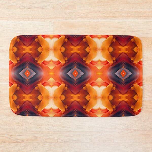 Item preview, Fluid Nostalgia - Retro Liquid Orange Color Pattern | Artful Fusion of Retro and Liquid Aesthetics designed and sold by OrangeMG.