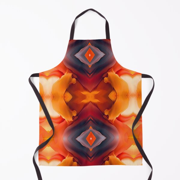 Item preview, Fluid Nostalgia - Retro Liquid Orange Color Pattern | Artful Fusion of Retro and Liquid Aesthetics designed and sold by OrangeMG.