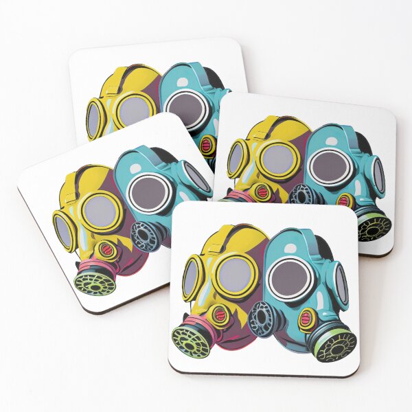 Item preview, Pop Art Gas Mask designed and sold by simaso.