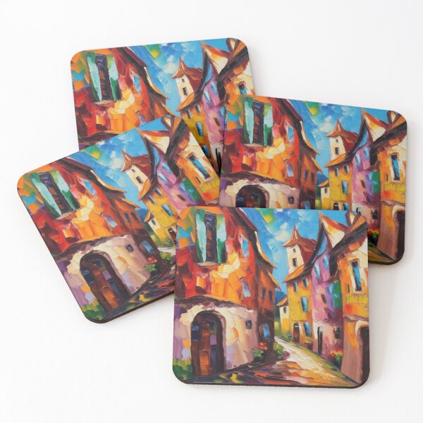 Item preview, Village at Daybreak designed and sold by kultomatic.