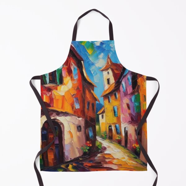Item preview, Village at Daybreak designed and sold by kultomatic.