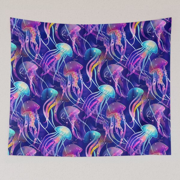 Item preview, lively jellyfish designed and sold by Jasardpu.