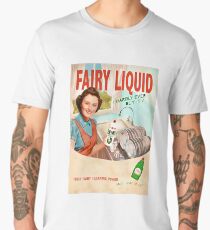 Vintage Dishwashing Liquid Advert - Circa 1950's Men's Premium T-Shirt