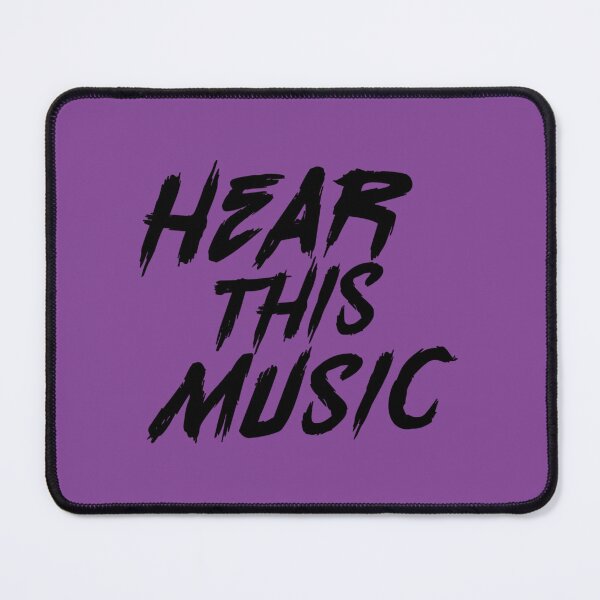 Item preview, Bad Bunny Sticker Hear This Music - Bad Bunny x100PRE Merch designed and sold by yrxclpbet35.