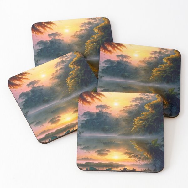 Item preview, Misty morning in the jungle designed and sold by M-Y-A-R-T-.