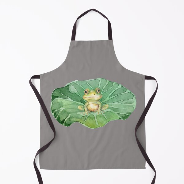 Item preview, Watercolor frog-frog lover designed and sold by watercolorpic.