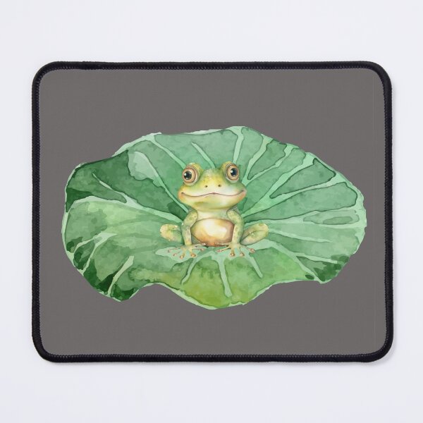 Item preview, Watercolor frog-frog lover designed and sold by watercolorpic.