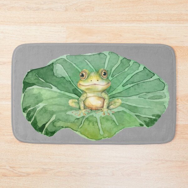 Item preview, Watercolor frog-frog lover designed and sold by watercolorpic.