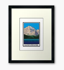 Crown of the Continent Framed Print