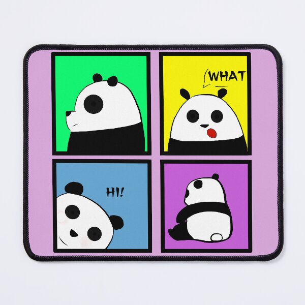 Item preview, Kawaii colorful pandas designed and sold by Sherricaa.