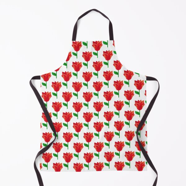 Item preview, Flower Power Red Pattern designed and sold by ClareAckerman.