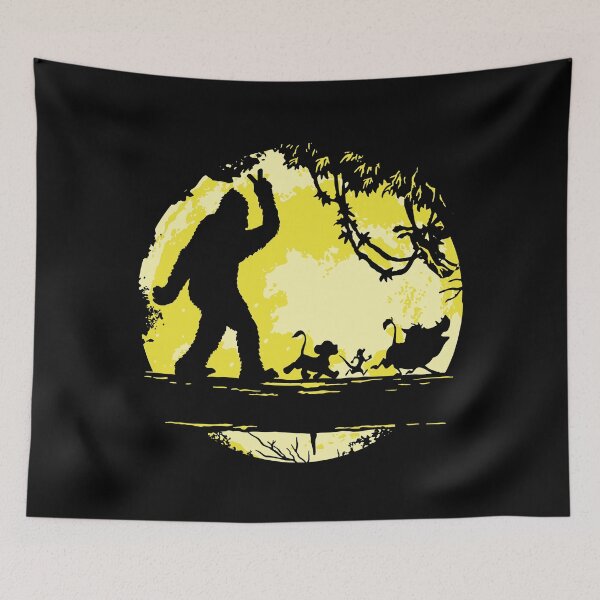 Item preview, Big Foot No Worries Hakuna Matata designed and sold by Alema Art.