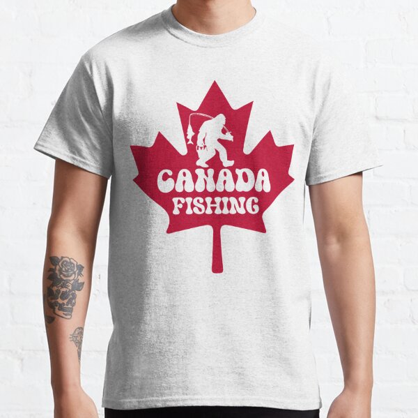 Funny Fishing Canada T-Shirts for Sale