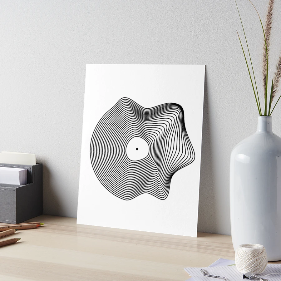 Music CD Optical Art Illusion