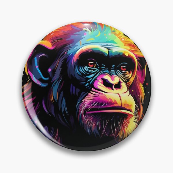 Item preview, Psychedelic Bonobo: Primal Harmony designed and sold by PsyCloth.