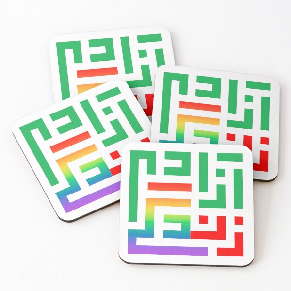 Item preview, rainbow WLF logo designed and sold by NaghsheNika.