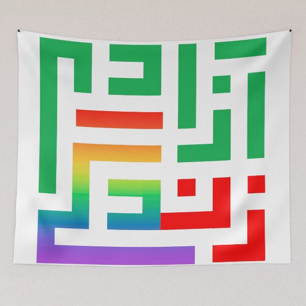 Item preview, rainbow WLF logo designed and sold by NaghsheNika.