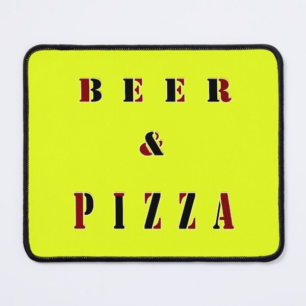 Item preview, Beer and Pizza designed and sold by santoshputhran.